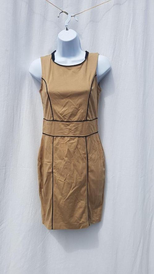 Nette NIEUWE lichtbruine jurk. Mt 36. Merk Ana Alcazar, Kleding | Dames, Jurken, Nieuw, Maat 36 (S), Bruin, Knielengte, Ophalen of Verzenden