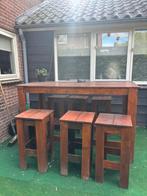 Tuinset / bar set, Tuin en Terras, Ophalen, Gebruikt, Wicker