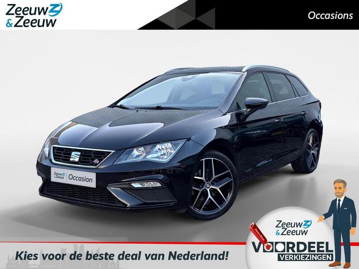 SEAT Leon ST 1.5 TSI FR Business Intense Automaat | Trekhaak, Auto's, Seat, Bedrijf, Te koop, Leon, ABS, Achteruitrijcamera, Airbags