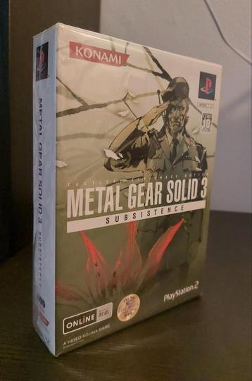 Metal Gear Solid 3 Subsistence  beschikbaar voor biedingen