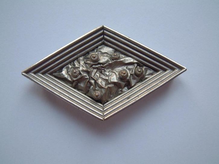 Bijzondere antieke art deco broche, Sieraden, Tassen en Uiterlijk, Antieke sieraden, Broche, Overige materialen, Ophalen of Verzenden