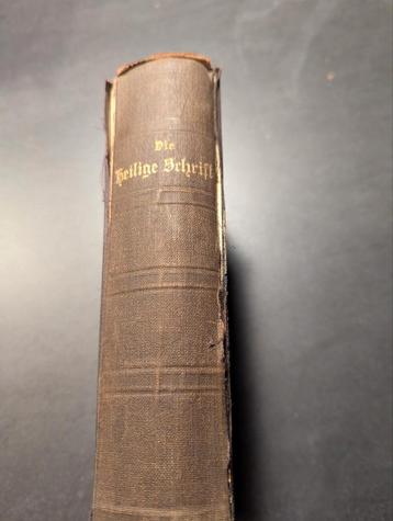 Oude Bijbel - Die Heilige Schrift, 1907 beschikbaar voor biedingen