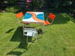 Jaren 70 camping setje, Caravans en Kamperen, Ophalen, Gebruikt, Campingtafel