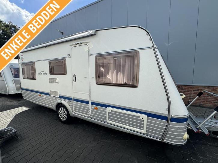 TEC Travel King 530 Te / enkele bedden / mover / luifel, Caravans en Kamperen, Caravans, Bedrijf, tot en met 4, 1000 - 1250 kg