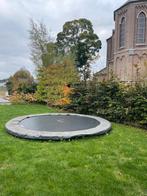 Berg Inground Trampoline 380 diameter, Ophalen, Gebruikt