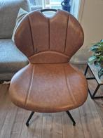 4 lederen eetstoelen lederlook, Huis en Inrichting, Stoelen, Ophalen, Gebruikt