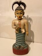 Birma Burma Myanmar houten beeld Z.O  Oosters, Antiek en Kunst, Kunst | Beelden en Houtsnijwerken, Ophalen of Verzenden