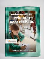 Sieb Kemme - Basisvaardigheden rekenen voor de pabo, Boeken, Sociale wetenschap, Sieb Kemme; Willem Uittenbogaard, Ophalen of Verzenden