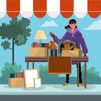 Gezocht gratis rommelmarktspullen, Diversen, Ophalen, Gebruikt