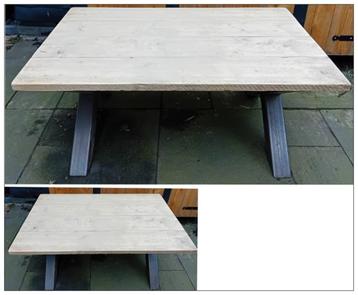 Salontafel steigerhout Diverse modellen tafels op maat NIEUW beschikbaar voor biedingen