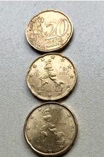 3 x € 0,20 ITALIË 🇮🇹 ~ 2002 en 2024, Ophalen of Verzenden, Italië, 20 cent, Setje