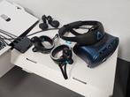 HTC Vive Cosmos VR Headset + Controllers – Zo goed als nieuw, Spelcomputers en Games, Virtual Reality, Ophalen of Verzenden, Zo goed als nieuw