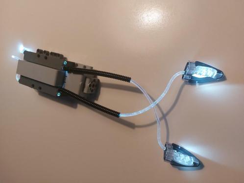 technic Lego motorset HUB met led-lampjes, Kinderen en Baby's, Speelgoed | Duplo en Lego, Zo goed als nieuw, Lego, Losse stenen