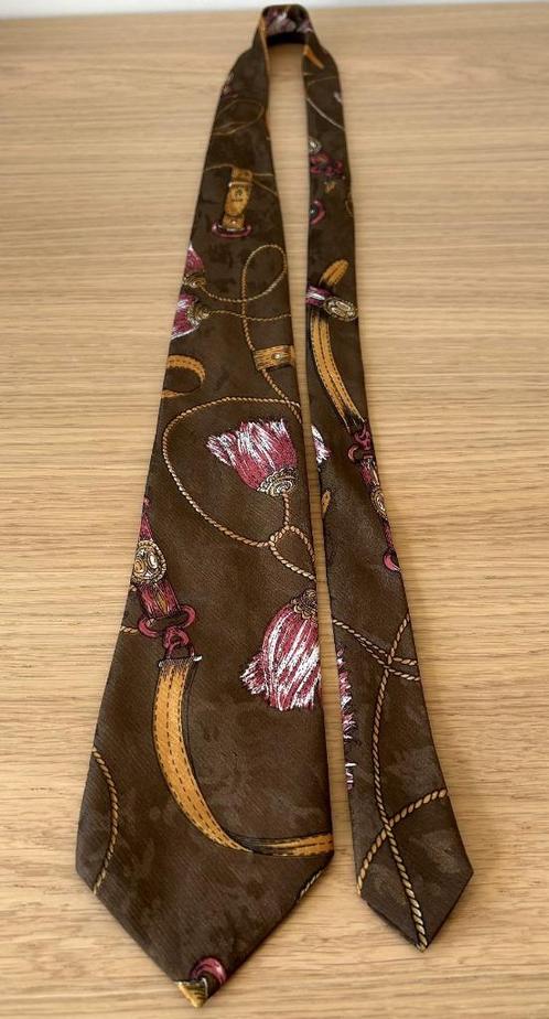 Heren stropdas met print van Cravates Rooymans, Kleding | Heren, Stropdassen, Gedragen, Met patroon, Bruin, Ophalen of Verzenden
