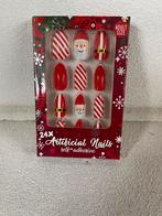 Kerst Nagels - 24 stuks (1b), Nieuw, Ophalen of Verzenden, Handen en Nagels, Toebehoren