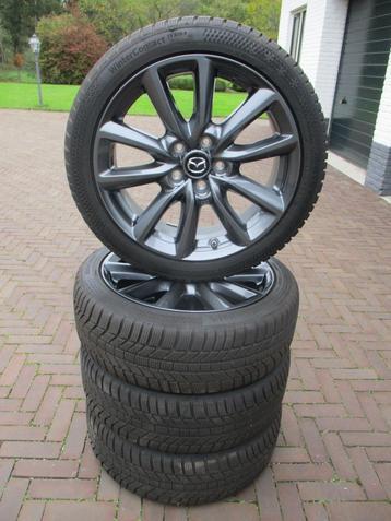 Originele Mazda 3 18 inch winterbanden tpms NIEUWSTAAT beschikbaar voor biedingen
