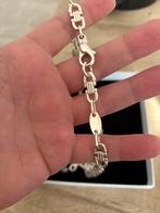 Zilveren heren ketting, Sieraden, Tassen en Uiterlijk, Kettingen, Ophalen of Verzenden, Zo goed als nieuw, Zilver