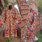 Vintage India geborduurde kaftan jas Afghaanse romy Boomsma, Vintage, Ophalen of Verzenden, Zo goed als nieuw
