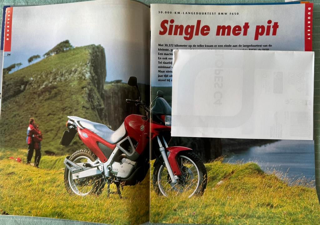 Duurtest 1994 BMW F650, Ophalen of Verzenden, BMW