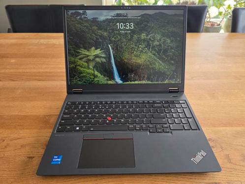 Lenovo ThinkPad P16v Gen 1, Computers en Software, Windows Laptops, Gebruikt, 16 inch, SSD, 4 Ghz of meer, 32 GB, Qwerty, Met videokaart
