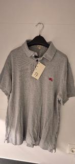Burberry Polo Shirt - Grijs-17, Kleding | Heren, Polo's, Maat 52/54 (L), Ophalen of Verzenden, Grijs, Gedragen