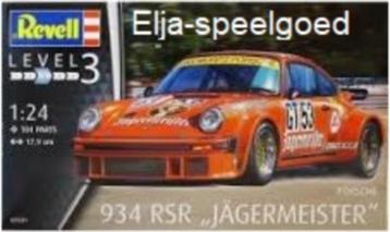 Revell PORSCHE 934RSR Jagermeister 1:24 7031 modelbouwauto beschikbaar voor biedingen