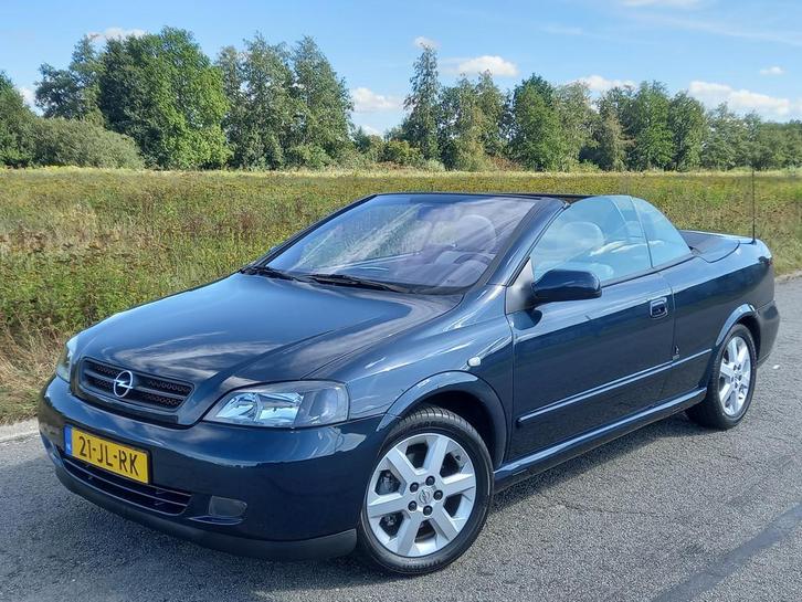 Opel Astra Cabriolet 1.8-16V Clima/Cruise/Stoelverwarming/Tr, Auto's, Opel, Bedrijf, Te koop, Astra, ABS, Airbags, Alarm, Centrale vergrendeling