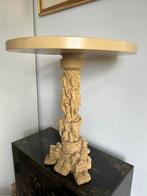 Chinees ivorine piëdestal / plantentafel met ronde bovenkant, Huis en Inrichting, Woonaccessoires | Zuilen en Pilaren, Ophalen