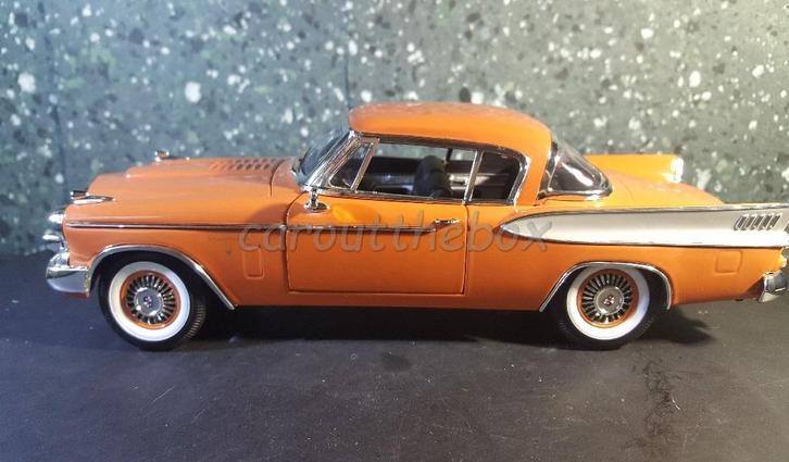 Studebaker Golden Hawk 1957 1:18 Auto World, Hobby en Vrije tijd, Modelauto's | 1:18, Nieuw, Auto, Overige merken, Verzenden
