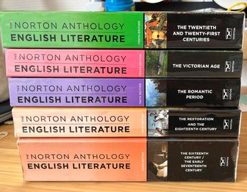 The Norton Anthology of English Literature - 10th edition beschikbaar voor biedingen