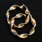 Mooie 14 karaat gouden oorbellen wokkels, Sieraden, Tassen en Uiterlijk, Oorbellen, Hangers, Ophalen of Verzenden, Zo goed als nieuw