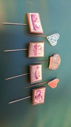 Vintage Speldjes Set Koningshuis Beatrix & Claus, Verzamelen, Speldjes, Pins en Buttons, Ophalen of Verzenden, Speldje of Pin