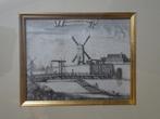 Gravure Zaagmolenpoort Amsterdam, Commelin 1691, Verzenden