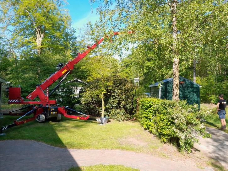 verhuur van: hoeflon C10e compactkraan minihijskraan, Diensten en Vakmensen, Verhuur | Gereedschap en Machines