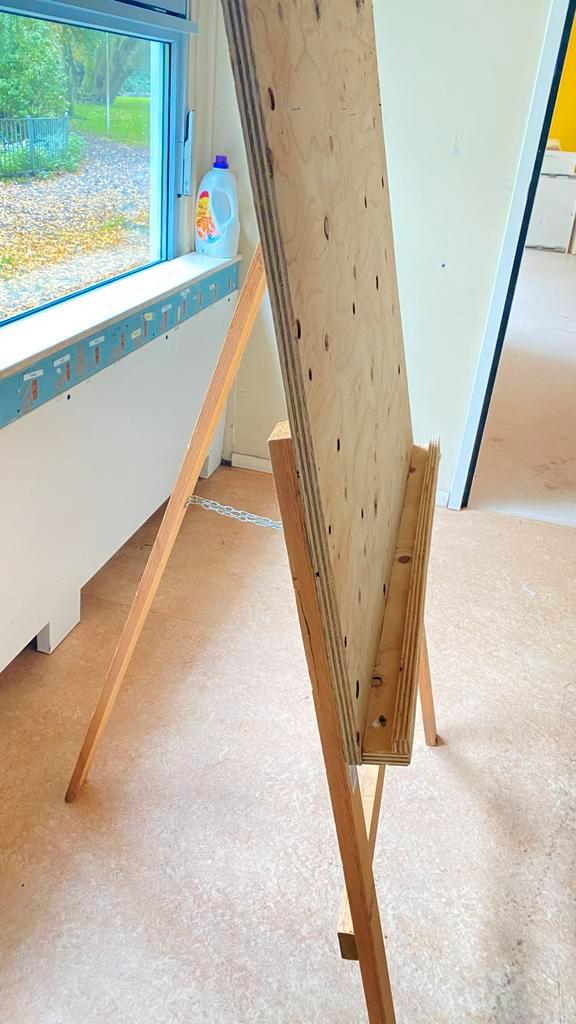 Grote Schildersezel voor Creatieve Uren, Hobby en Vrije tijd, Schilderen, Nieuw, Ezel, Ophalen of Verzenden