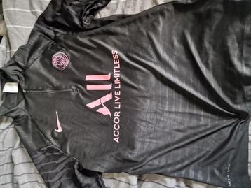Nike x PSG trainingsjack - Zwart/Roze - Maat XL beschikbaar voor biedingen