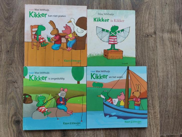 4 Kikker voorleesboeken, Boeken, Prentenboeken en Plaatjesalbums, Gelezen, Prentenboek, Ophalen of Verzenden
