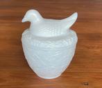 Avon opaline glas dekselpot, Antiek en Kunst, Ophalen of Verzenden
