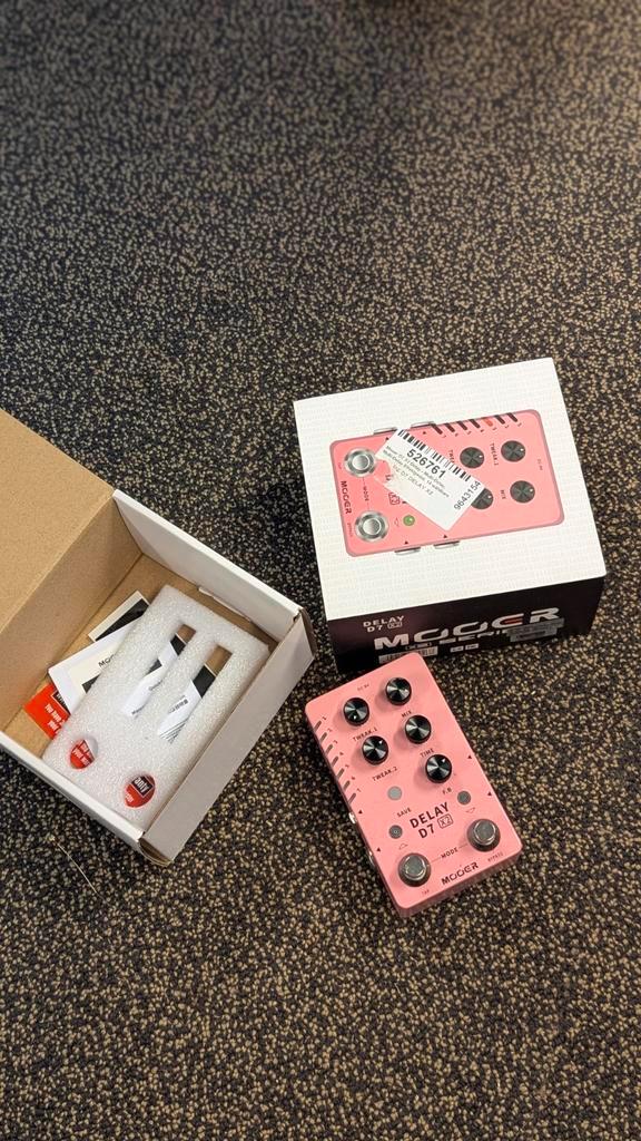 Mooer D7 X2 Delay -  in doos, Spelcomputers en Games, Spelcomputers | Overige, Zo goed als nieuw, Ophalen of Verzenden