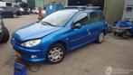 Peugeot 206 SW 2005 1.4i KFW Blauw KMF onderdelen