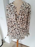 Blouse roesjes tot 44/46 ecru nieuw, Verzenden, Nieuw, Beige