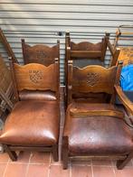 Antieke stoelen met wapen van Utrecht (opknapper), Antiek en Kunst, Antiek | Meubels | Stoelen en Banken, Ophalen