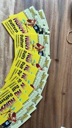 9 toegang tickets normaal dalfsen, Tickets en Kaartjes, Concerten | Nederlandstalig, Twee personen, September, Levenslied