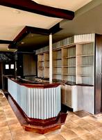 Mooie grote massief houten bar - Moet 30-12 weg zijn!, Ophalen, Gebruikt