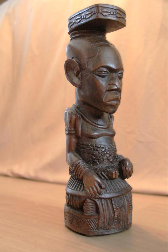 Houten Ndop beeld - Kuba, Congo, Antiek en Kunst, Kunst | Niet-Westerse kunst, Ophalen of Verzenden