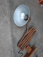 Vintage Schaarlamp Industrieel, roestig, Ophalen, Gebruikt