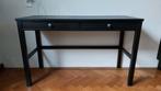 Hemnes Ikea sidetable zwart bruin, Huis en Inrichting, Tafels | Sidetables, Ophalen, Gebruikt, 100 tot 150 cm, Ikea