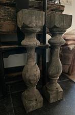 Grote oude baluster sober sleets imperfect, Antiek en Kunst, Ophalen of Verzenden