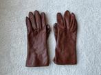 Bruine leren handschoenen van Laïmböck mt 7, Kleding | Dames, Mutsen, Sjaals en Handschoenen, Ophalen of Verzenden, Zo goed als nieuw