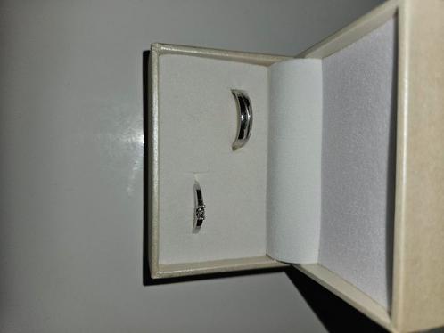 Trouwringen witgoud, man(59) en vrouw(51), Sieraden, Tassen en Uiterlijk, Ringen, Nieuw, Dame of Heer, Goud, Goud, Ophalen of Verzenden